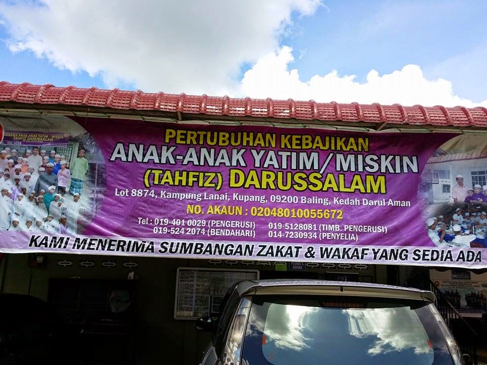 Badan Kebajikan Anak Yatim Darulssalam 1 Badan Kebajikan Anak Yatim Darulssalam - Sokongan Penuh Untuk Anak Yatim